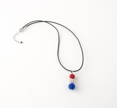 RWB Pavé Ball Pendant