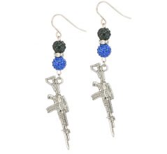 BLM AR-15 Earrings